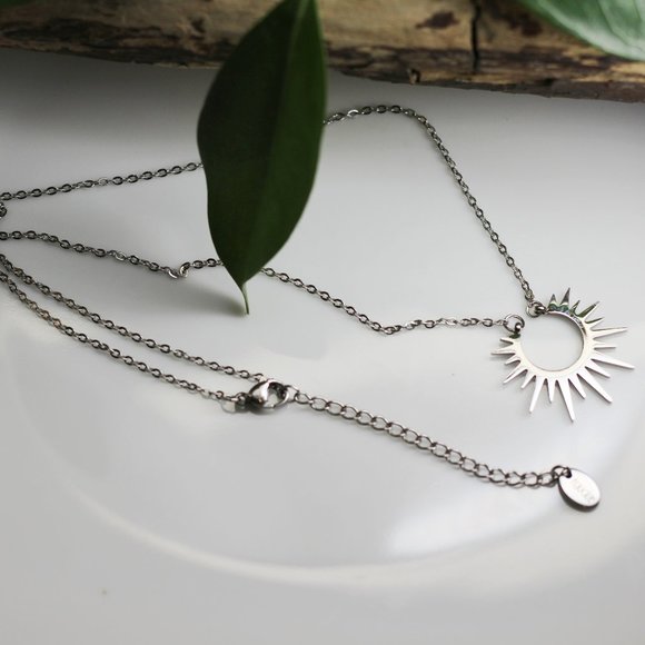 Necklace / 100% stainless steel / hypoallergenic & waterproof - Picture 4 of 5